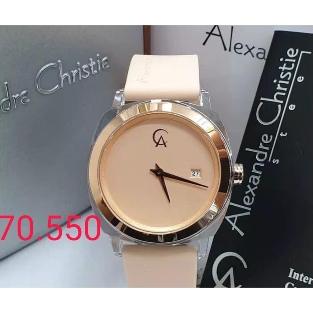 JAM TANGAN ALEXANDRE CHRISTIE 2763  ORIGINAL 2017