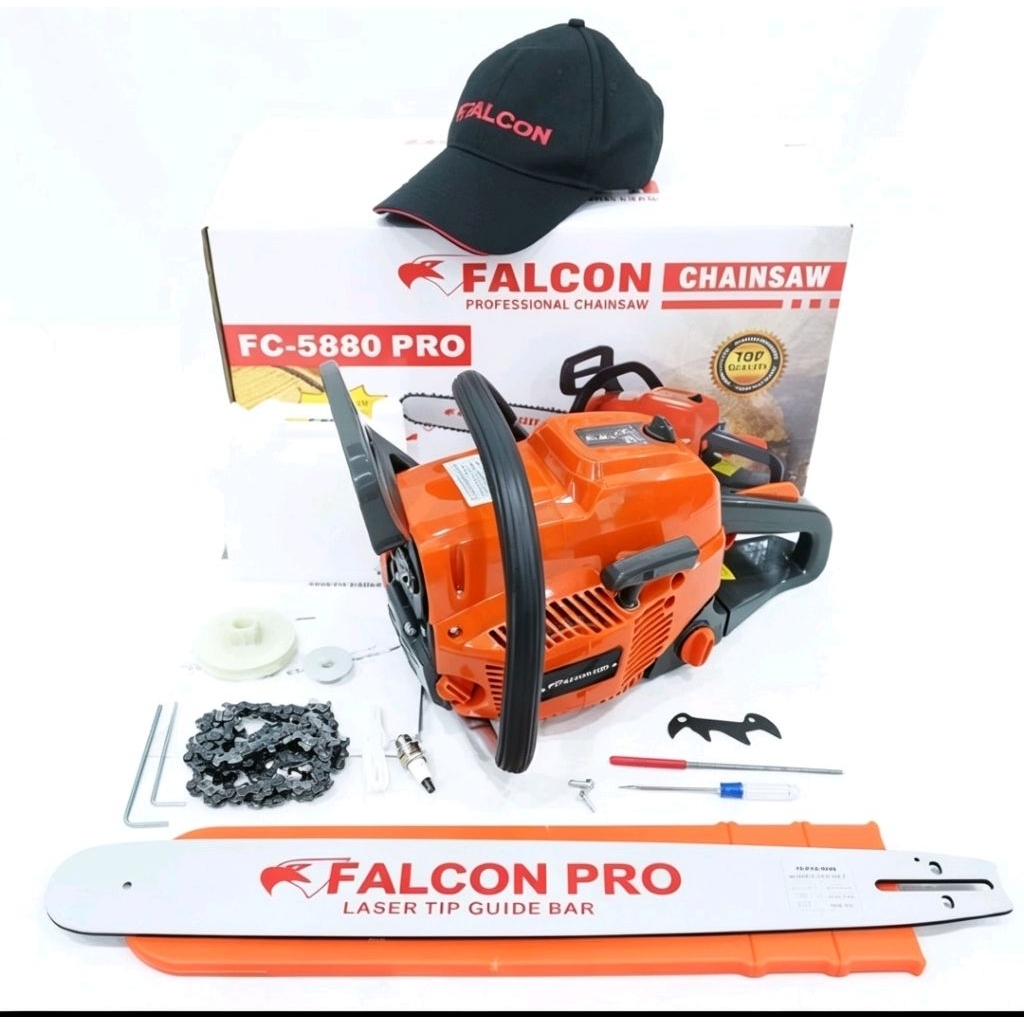 CHAINSAW FALCON 5880 PRO BAR BAJA 22INC / chainsaw falcon pro