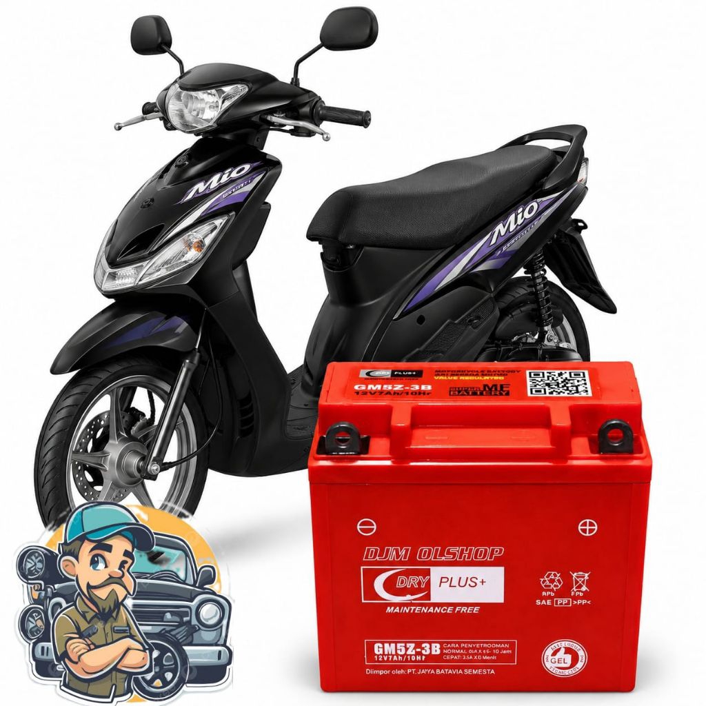Aki kering Mio sporty Mio smile Mio lama