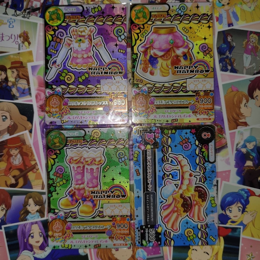 Aikatsu Otome Lollipop Taurus Roulette Zodiac Premium Fullset