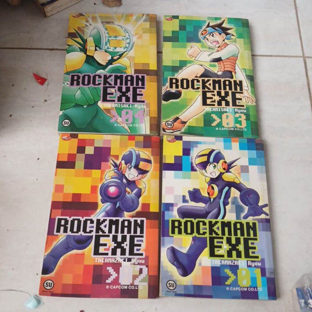 KOMIK ROCKMAN EXE. SEPAKET 4 KOMIK