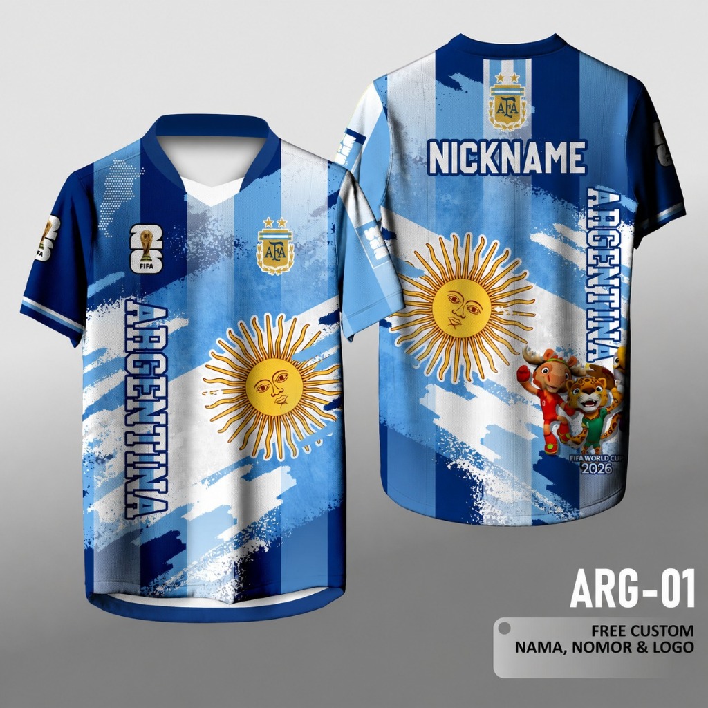 jersey kaos argentina piala dunia 2026 kaos piala dunia 2026