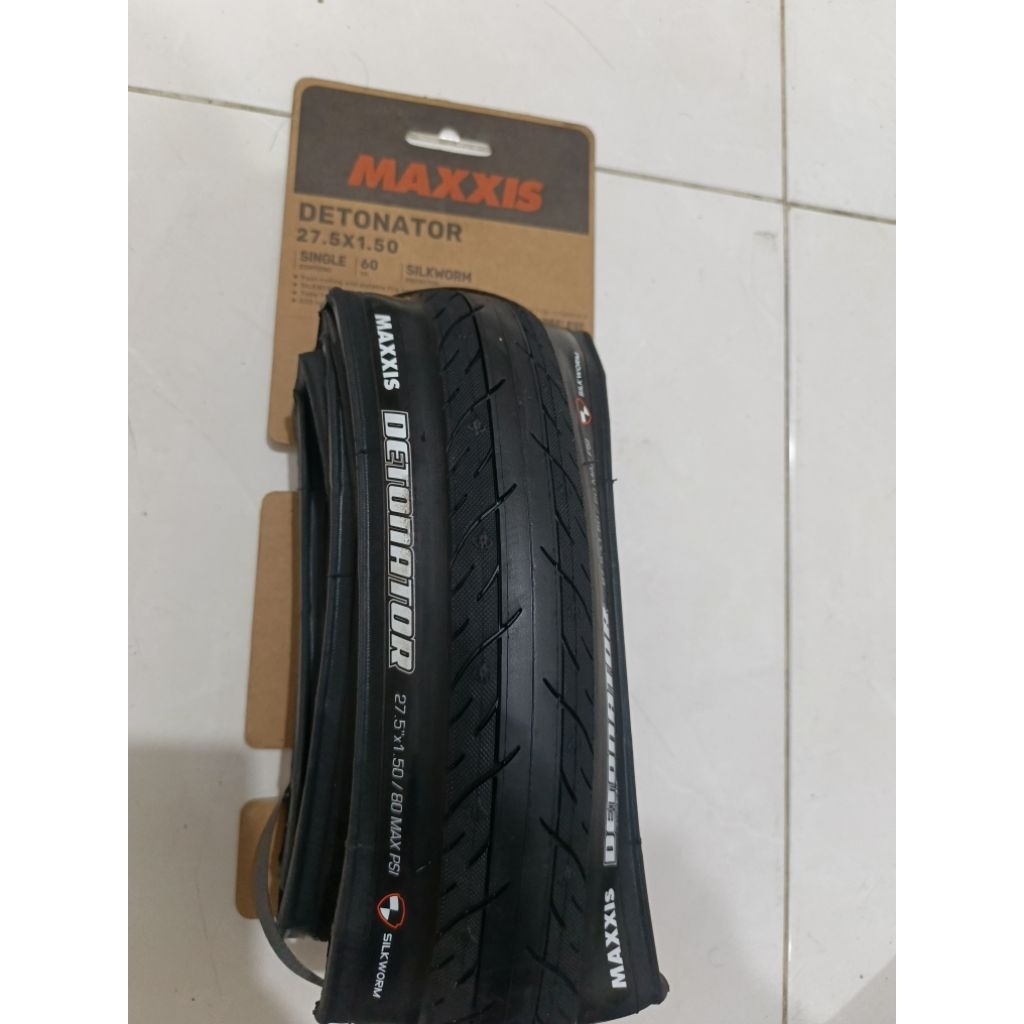 ban luar sepeda mtb 27.5 x 1.50 maxxis detonator kevlar