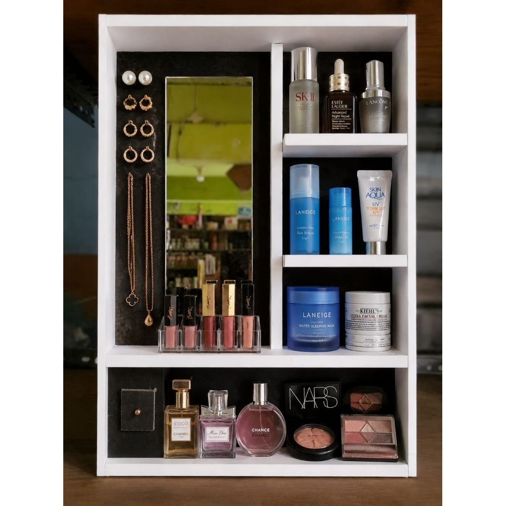 Cermin Rias Multi Fungsi / Cermin Rias Dinding/ Cermin Rias dinding makeup /Cermin Rias Aesthetic