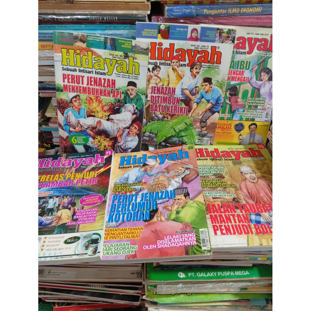 majalah hidayah bekas original Rp 10.000 dari lapak