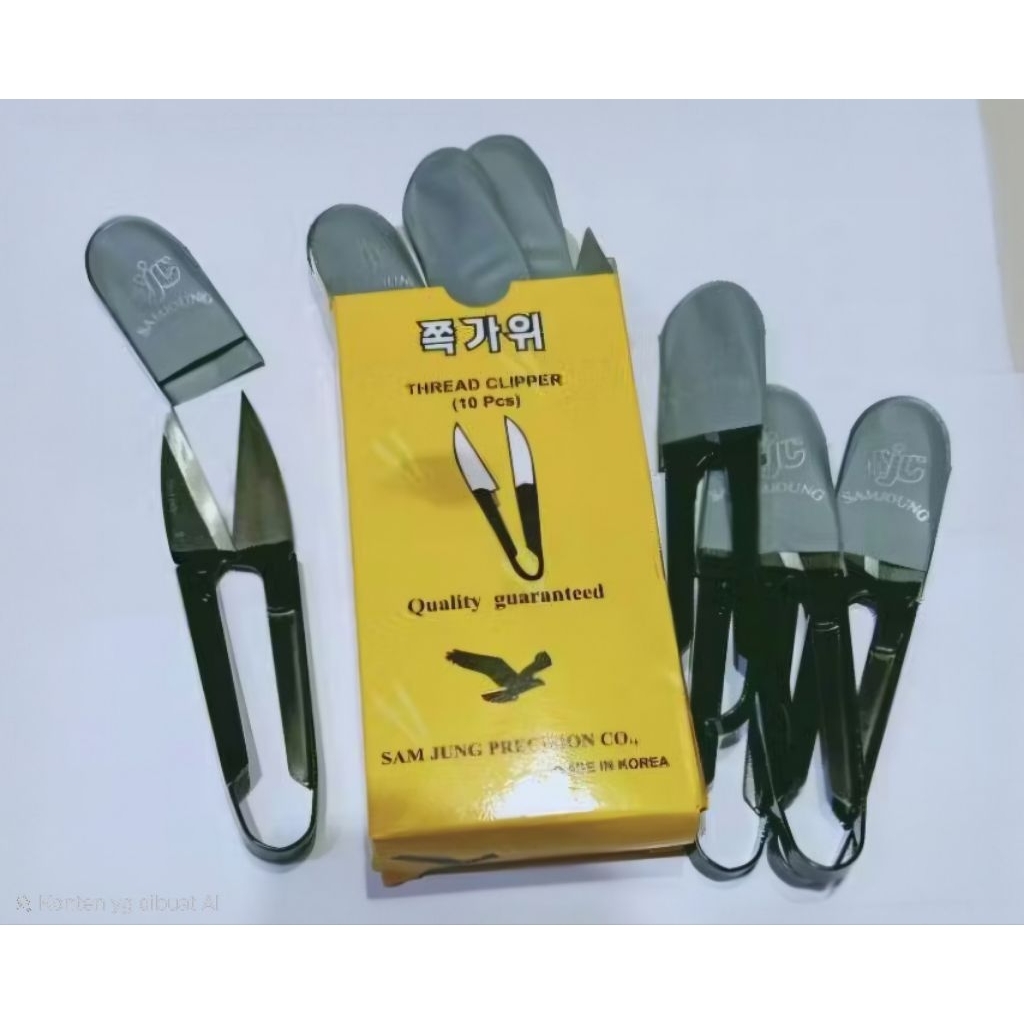 10 pcs gunting benang kompeksi gunting industri