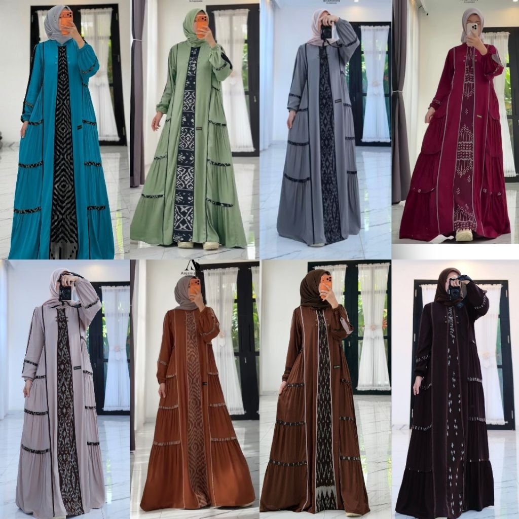 ANJANI STORE GAMIS/DRESS ANJANI STORE BY ANJANI SABILLA ORIGINAL 100% (READY)