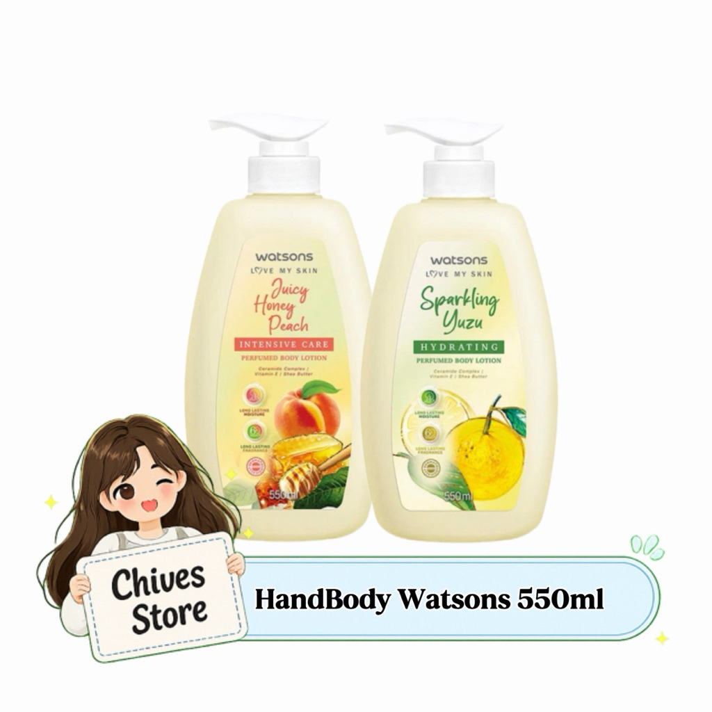 Watsons Parfumed Body Lotion 550 ml