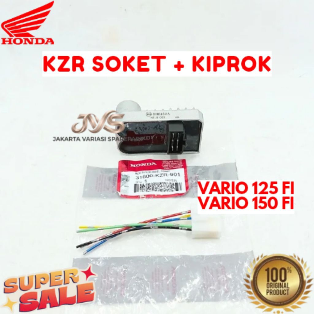 SOKET + KIPROK KODE KZR, SOKET + KIPROK VARIO 125 FI, SOKET + KIPROK VARIO 150 FI
