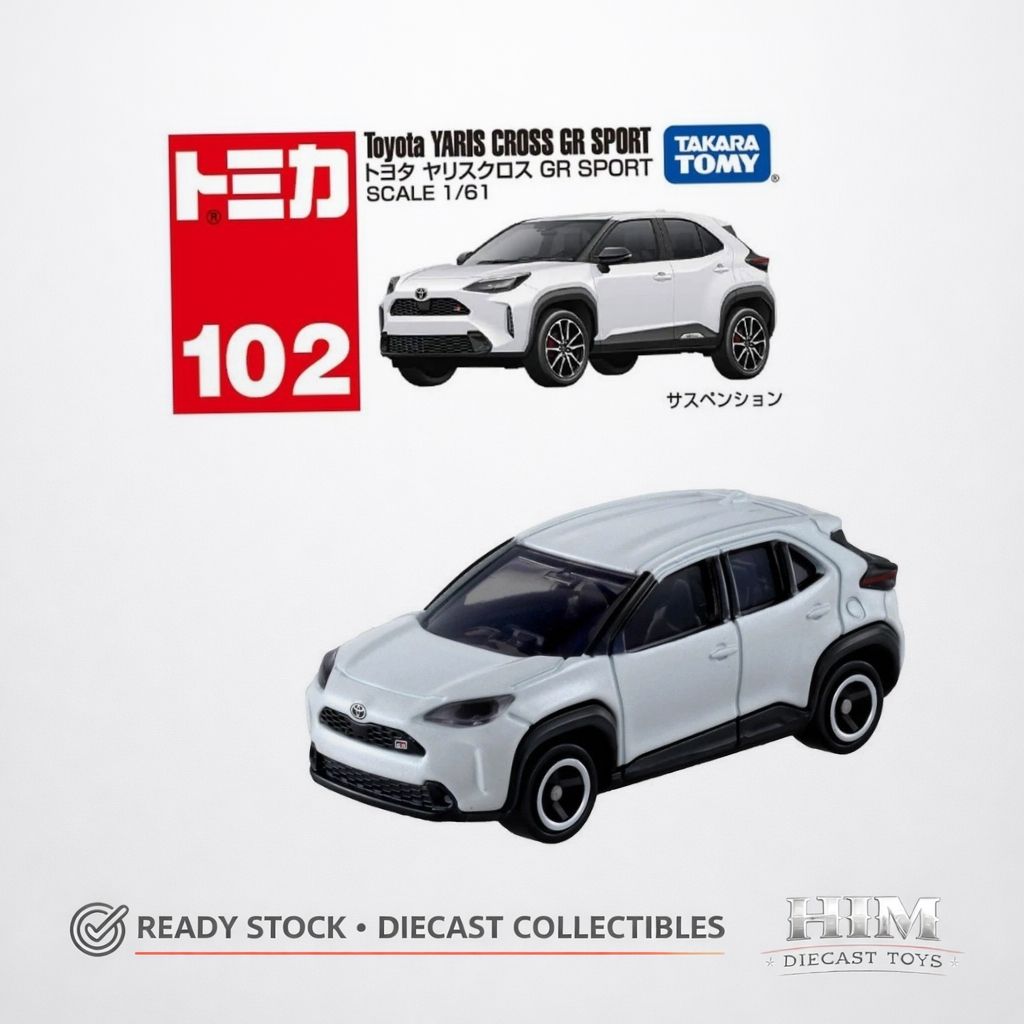 Tomica 102 Toyota Yaris Cross GR Sport - Diecast Tomica Toyota Yaris