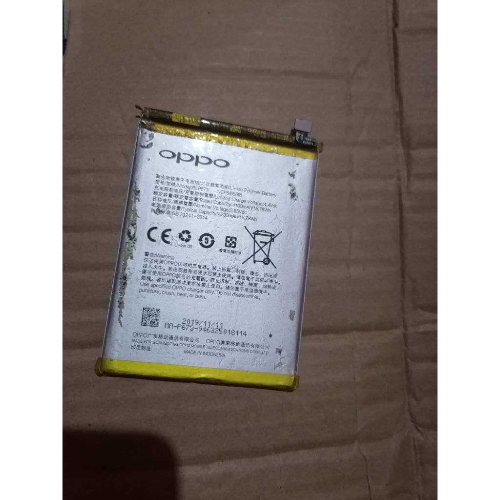batrai Oppo a31 ori copotan normal