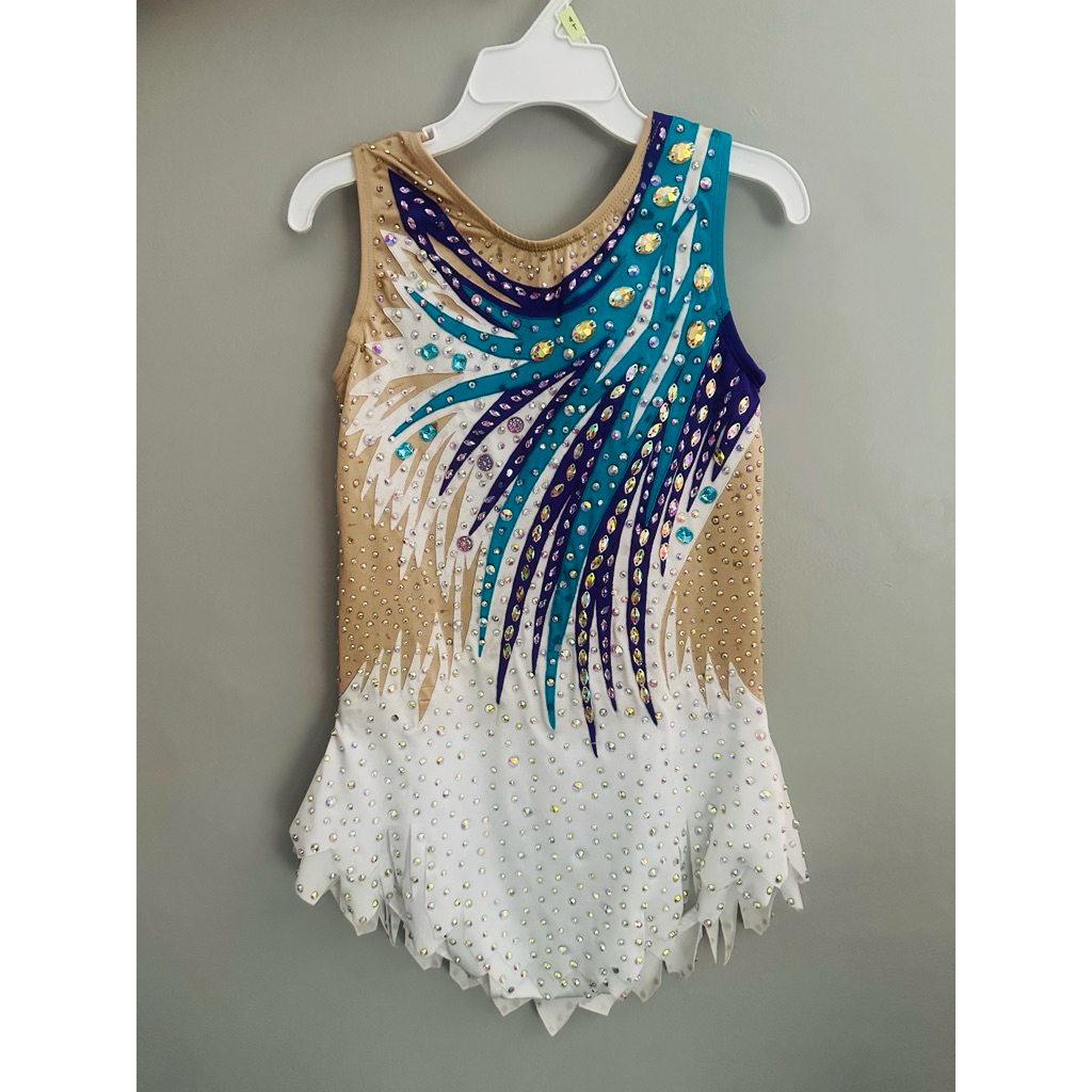 Preloved Leotard Rhytmic Gymnastic Baju lomba senam ritmik leotard rhytmic