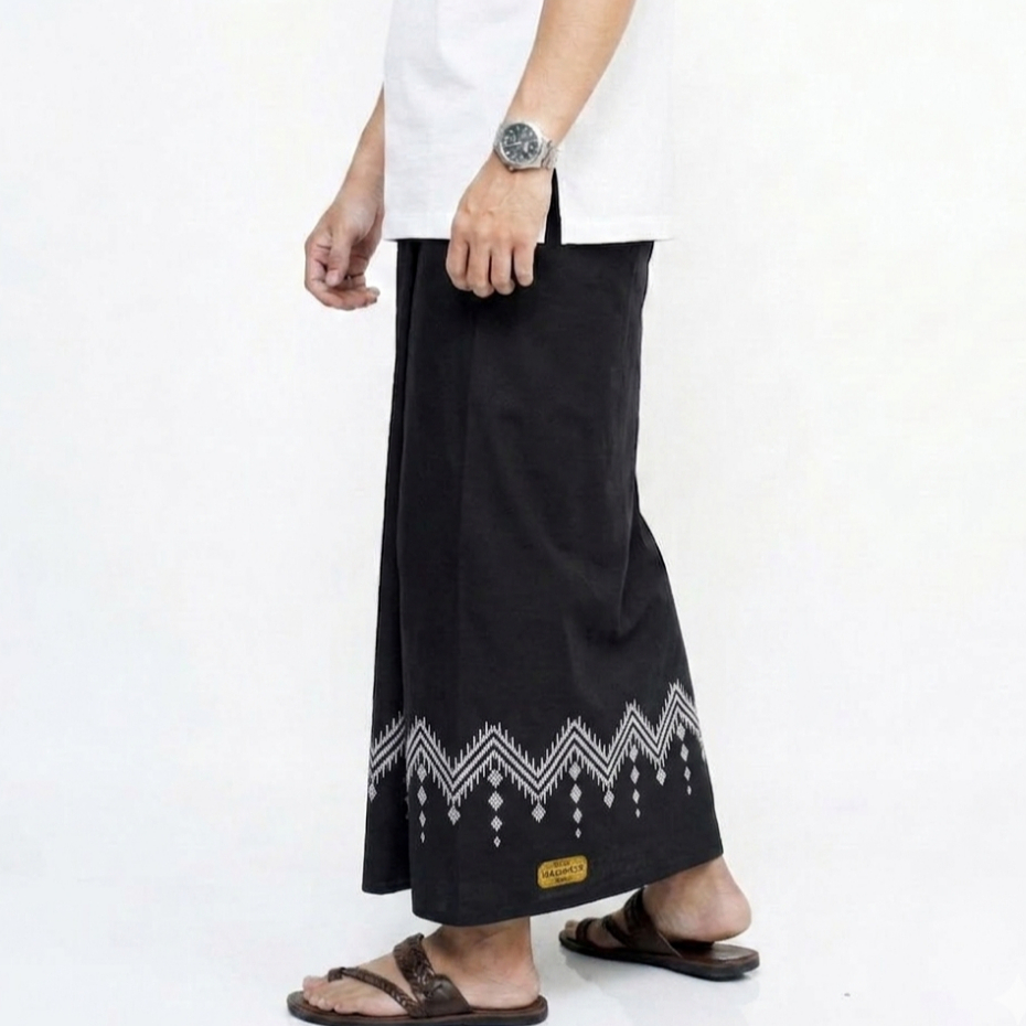 WADIMOR - Sarung wadimor bordir motif timbul - Sarung shalat - Sarung kemasan box