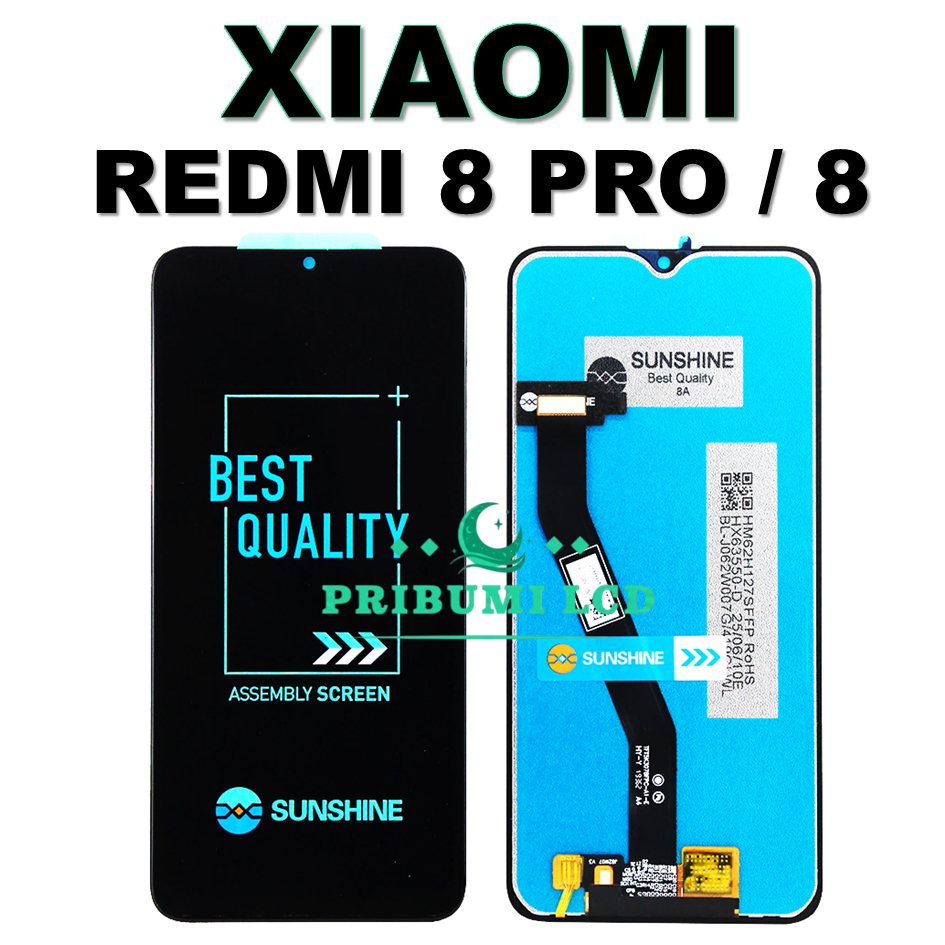 LCD TOUCHSCREEN XIAOMI REDMI 8 PRO - REDMI 8A -  ORIGINAL 100% COMPLETE