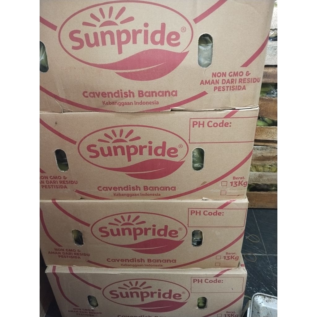 GROSIR Pisang Cavandis Sunpride Dus isi 13kg