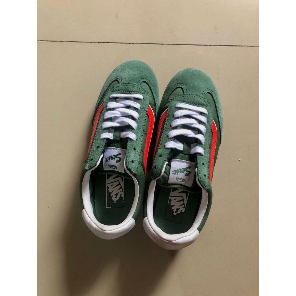 Sepatu Second Vans Super LowPro Green
