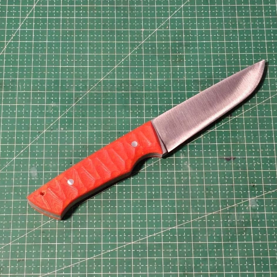 Pisau Bushcraft / Camping knive SKD11 (setara Bohler K110)