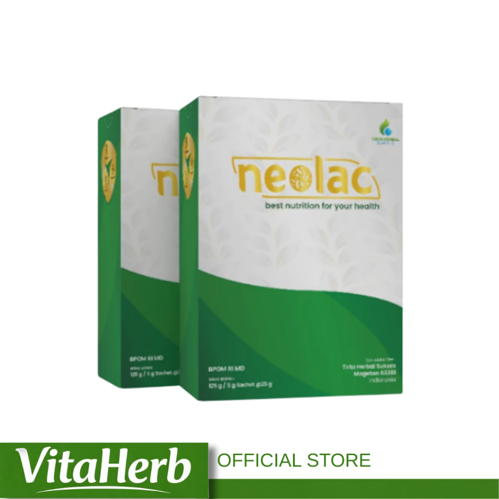 Neolac Probiotik – Suplemen Pencernaan Anak, Dewasa & Lansia, Bantu Lancarkan BAB & Sehatkan Usus (B