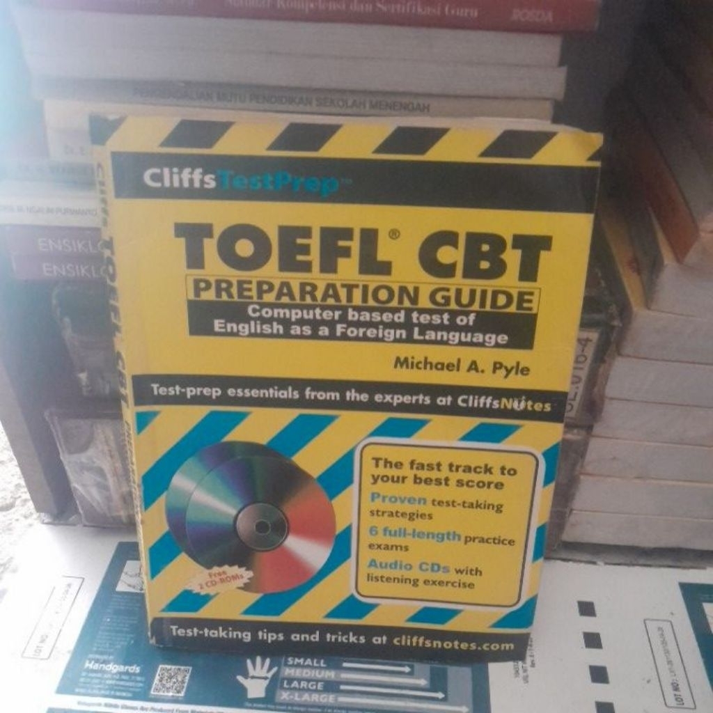 original CLIFFS TOEFL CBT PREPARATION GUIDE