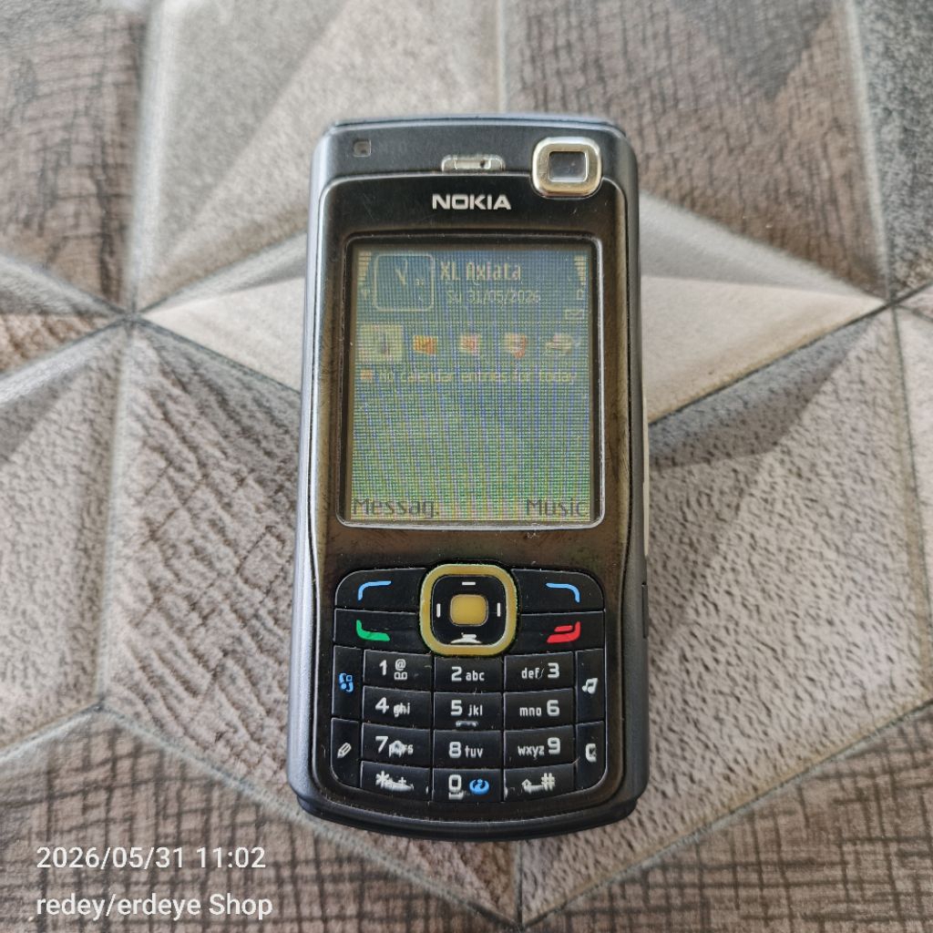 Hp Jadul Nokia N70 Hitam Minus