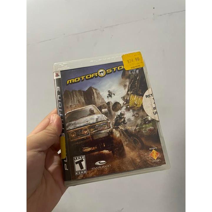 Blue Ray Disc Motorstorm PS3 Original Kaset Motor Storm Bd Playstation 3 Original