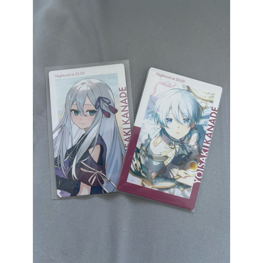 (official) (set) Project sekai merch epick card Kanade Knight+unison