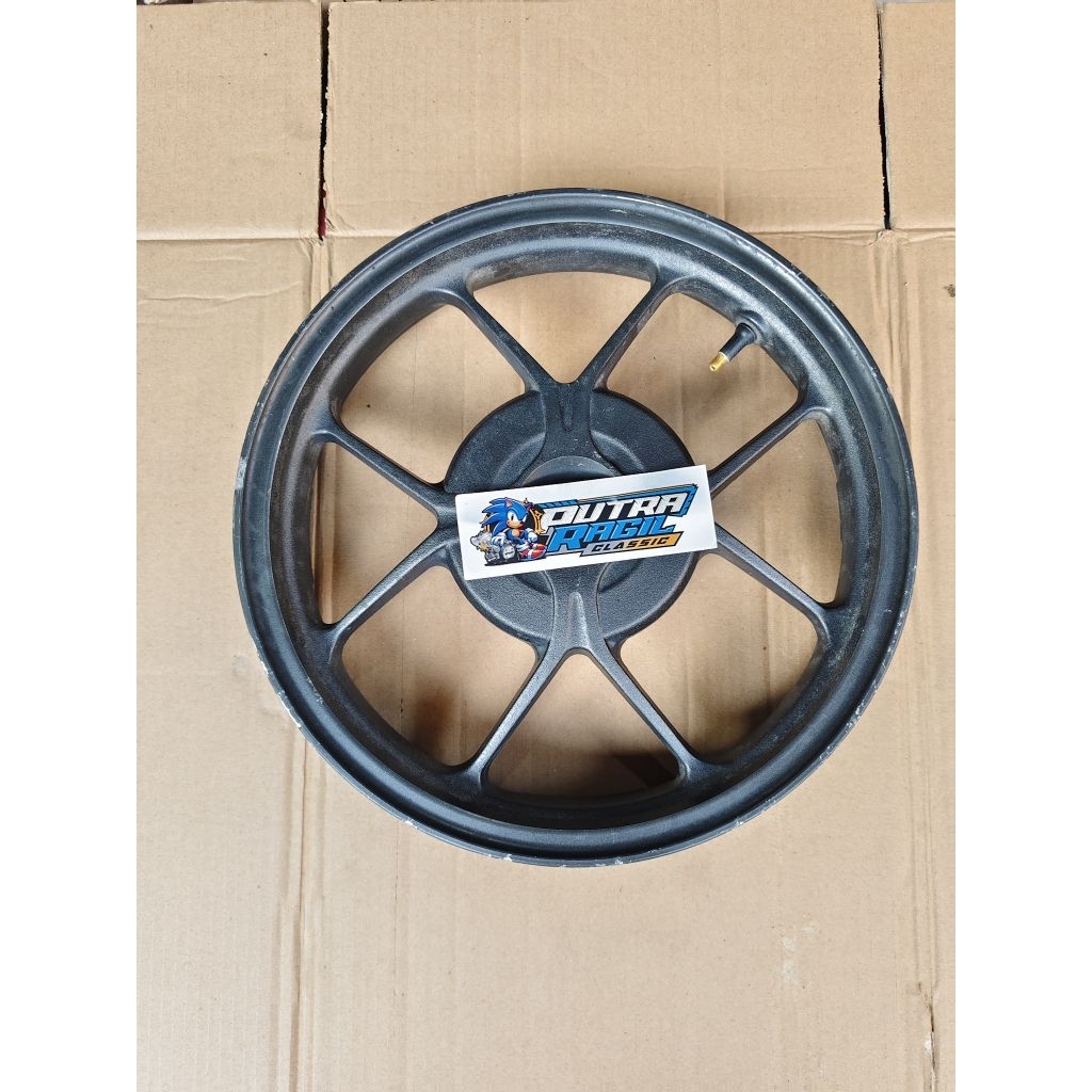 VELEG PELEK  Velg Belakang Beat Deluxe/Genio BEAT STRET 2020 - 2027Original AHM