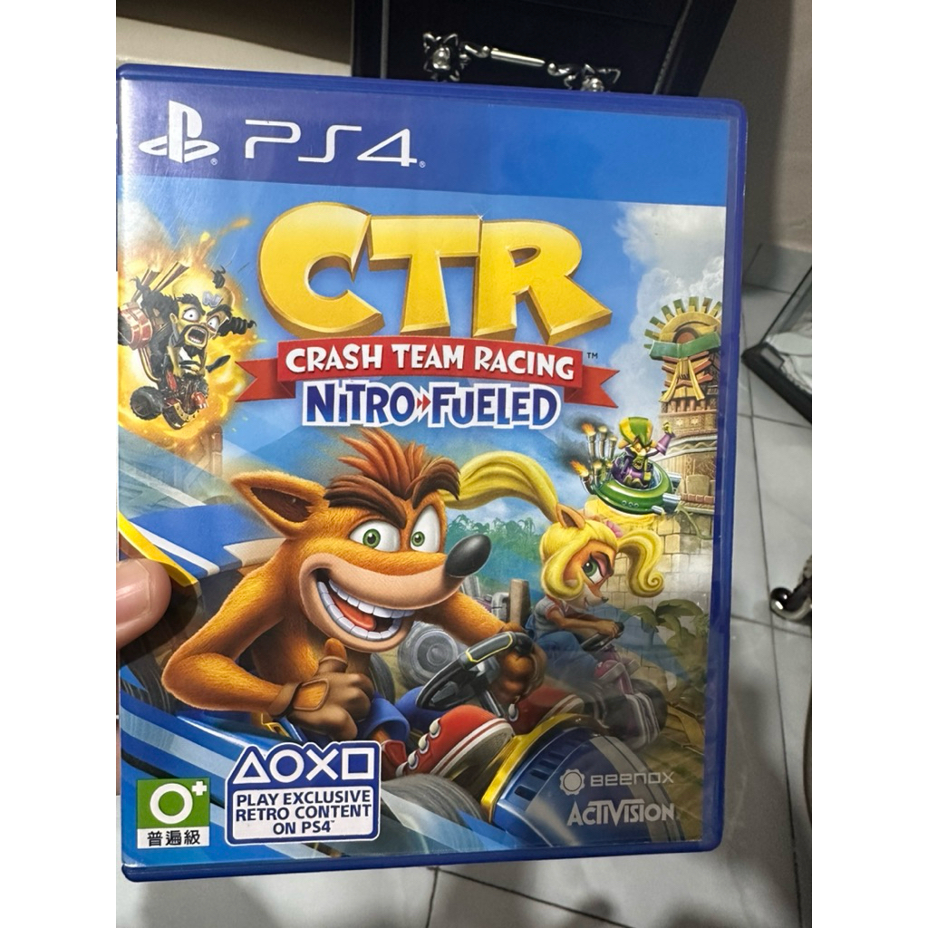 Kaset PS 4 CTR SECOND original