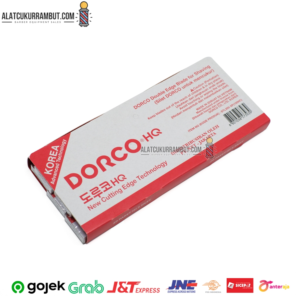 Pisau Silet DORCO Cukur Kumis Jenggot Rambut Razor Blade