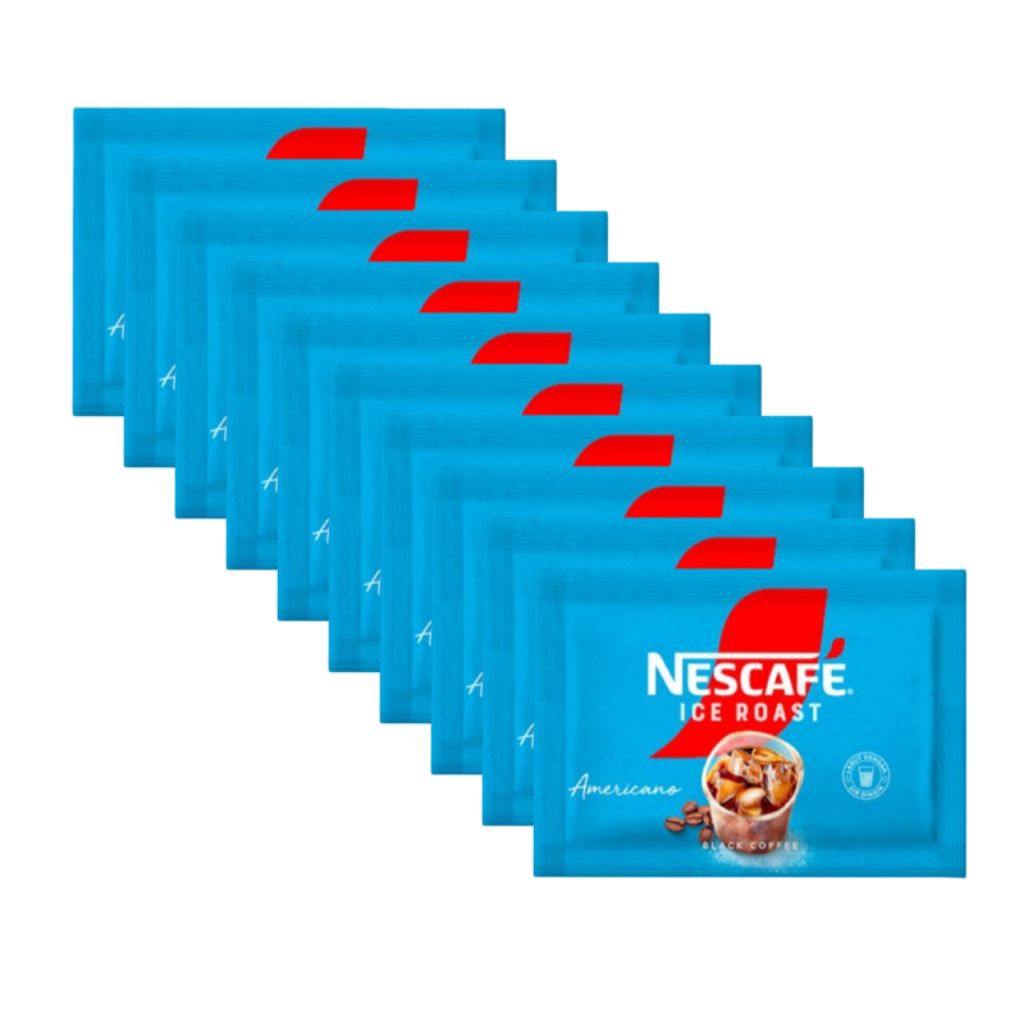 Nescafe Ice Roast Kopi bubuk Instan Americano 10 sachet