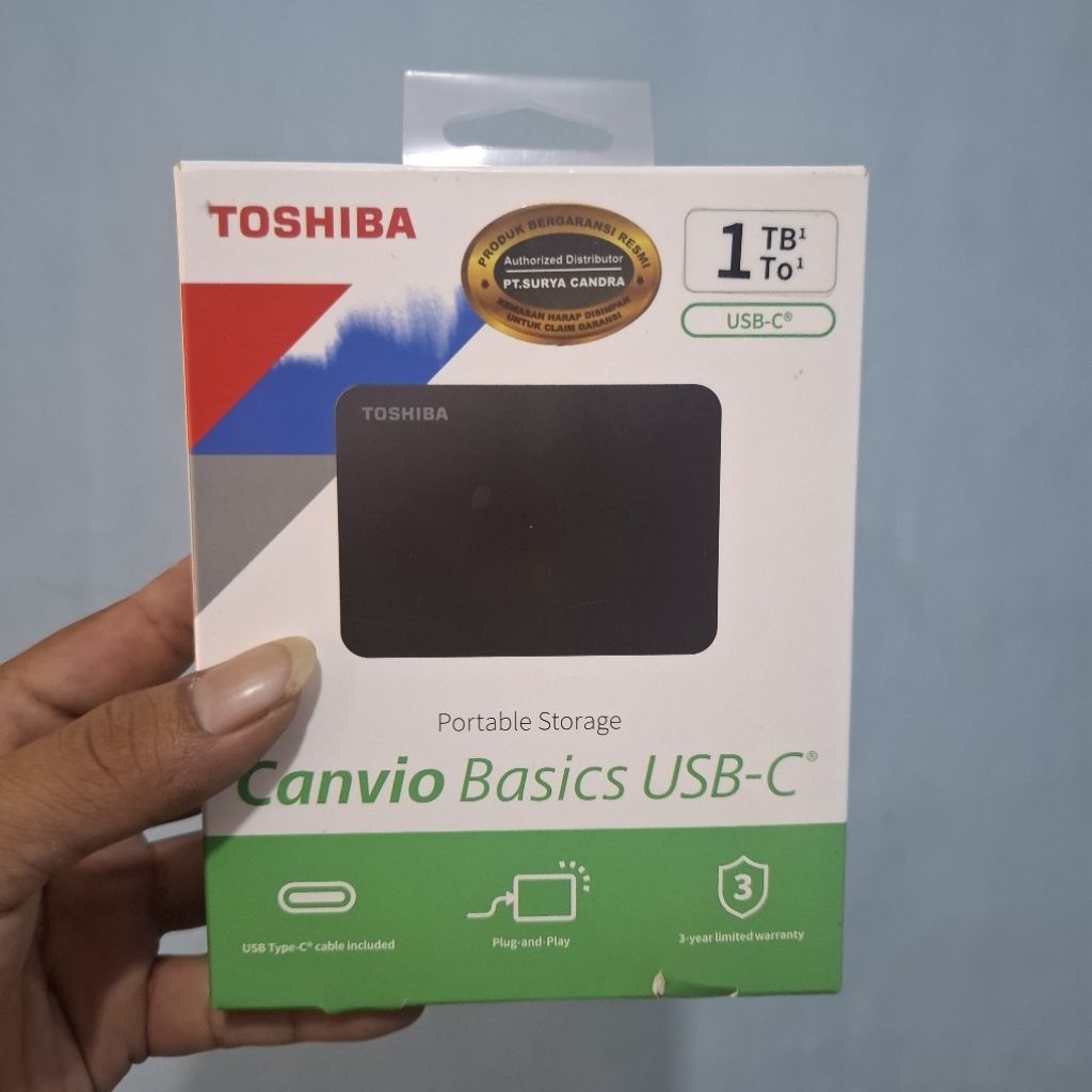 Hardisk Eksternal 1tb Toshiba