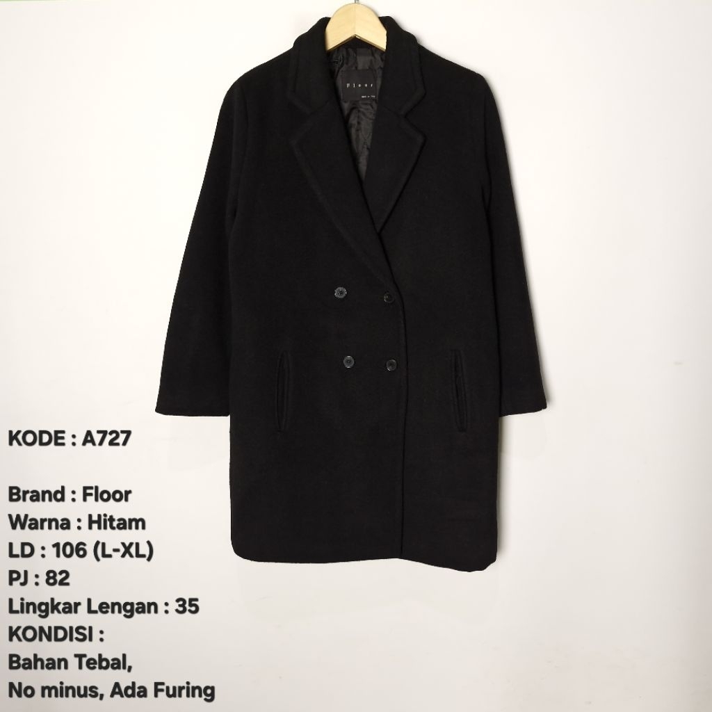 Coat, Long Coat, Blazer, Outer Musim Dingin  055