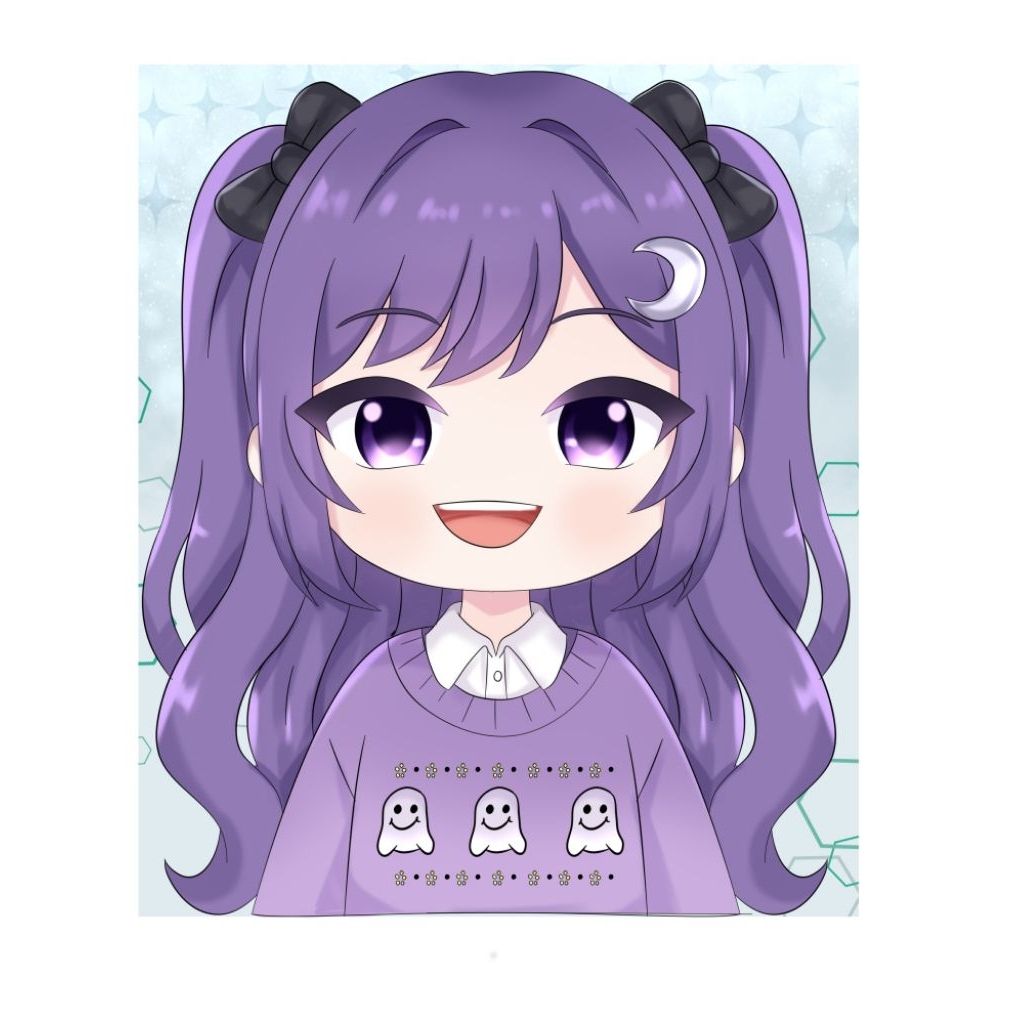 Commission VTuber Chibi Lucu Imut untuk Live Streaming & Avatar Animasi 2D