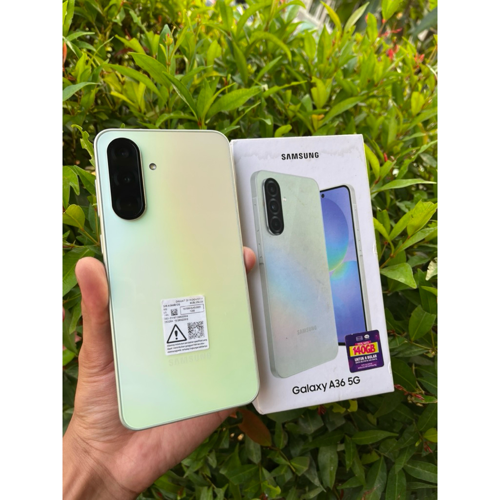SAMSUNG A36 5G FULLSET SECOND