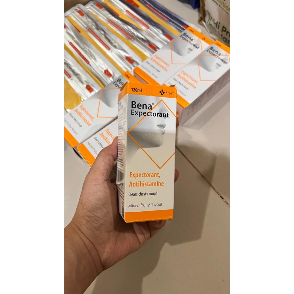 Bena Expectorant 120ml - Obat Batuk Berdahak untuk Anak Usia 2 Tahun ke Atas