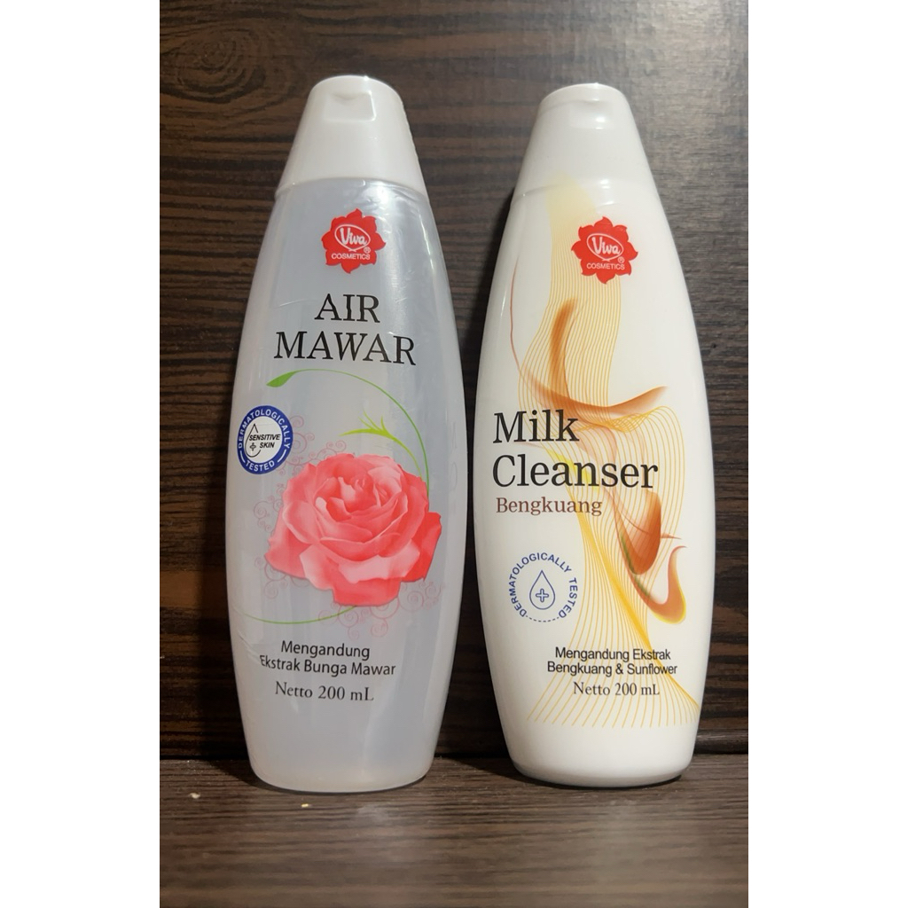 Viva Cosmetics Milk Cleansear bengkuang Dan Air Mawar 200ml