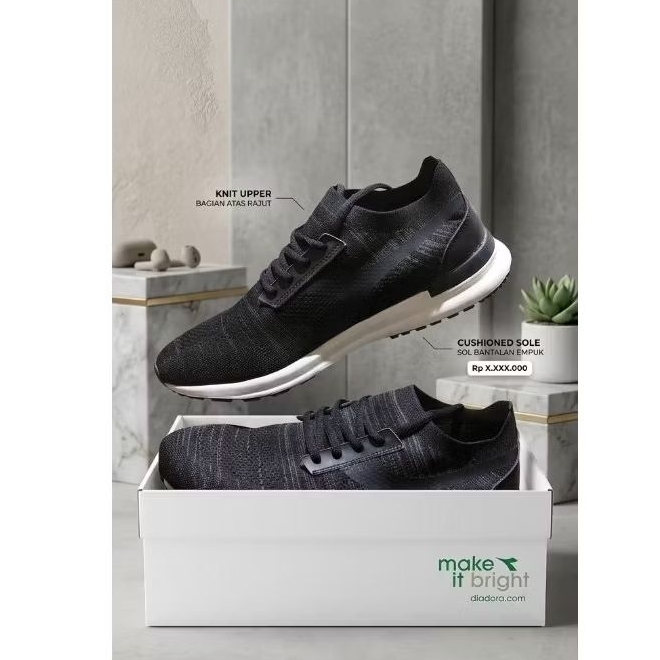 SIZE 44 SEPATU DIADORA LERANZO ORIGINAL SEPATU RUNNING CASUAL LARI