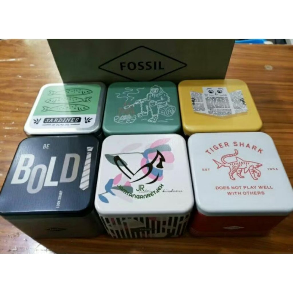 Kotak Jam Tangan  Fossil Fulset Box Ori