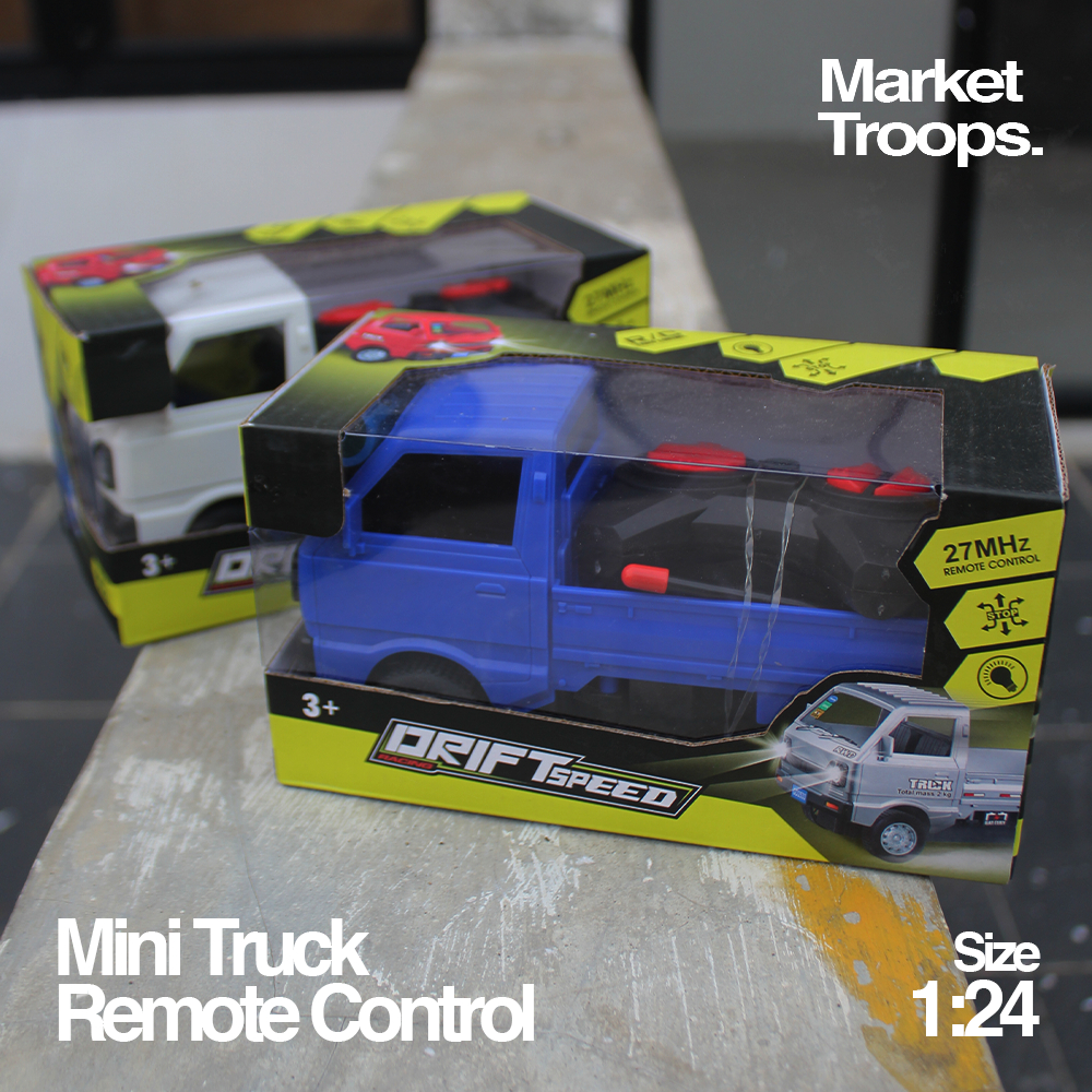 Remote Control Truck Pick Up Rc Mini L300  Baterai Cas Urban Truck 1:24: