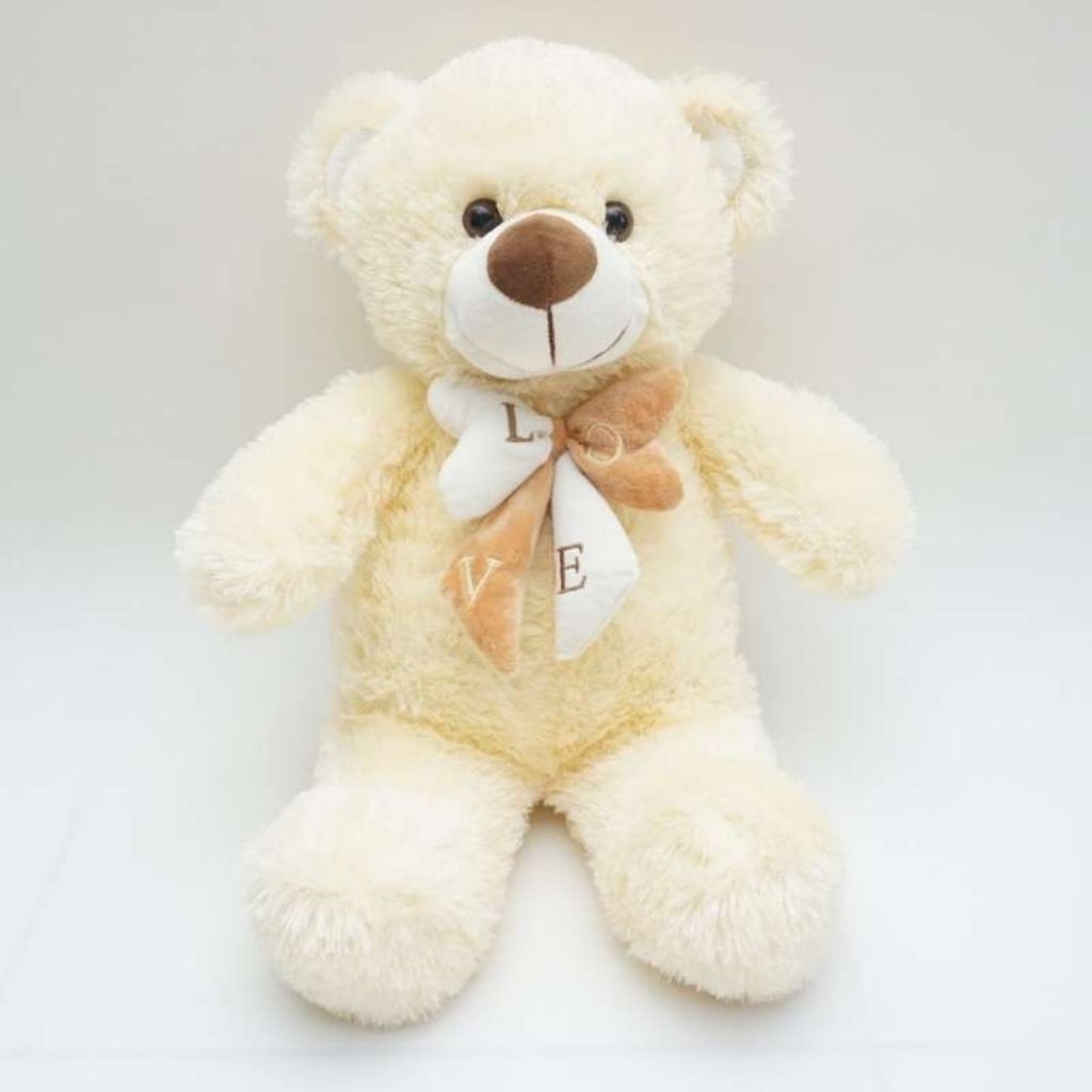 boneka beruang ukuran sedang