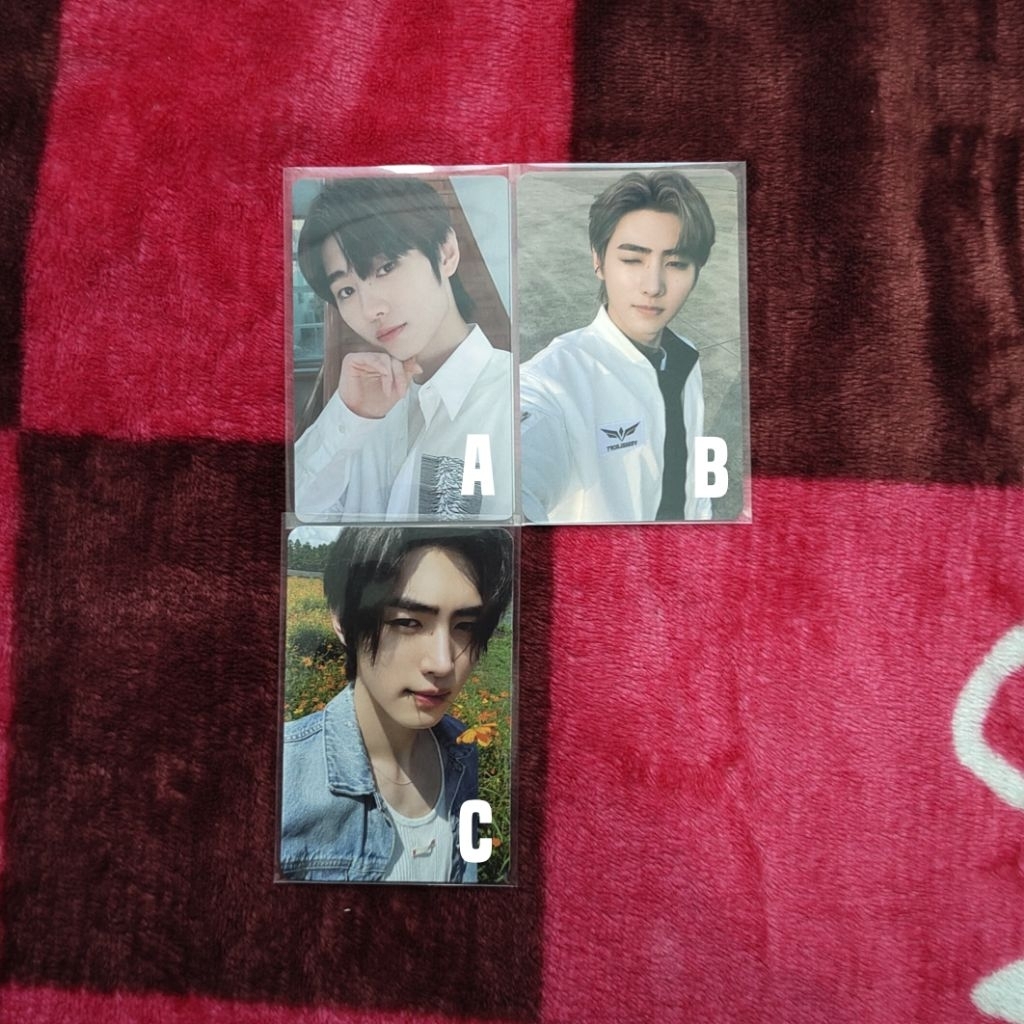 PHOTOCARD ENHYPEN SUNGHOON HAKANAI MANIFESTO ORANGE BLOOD