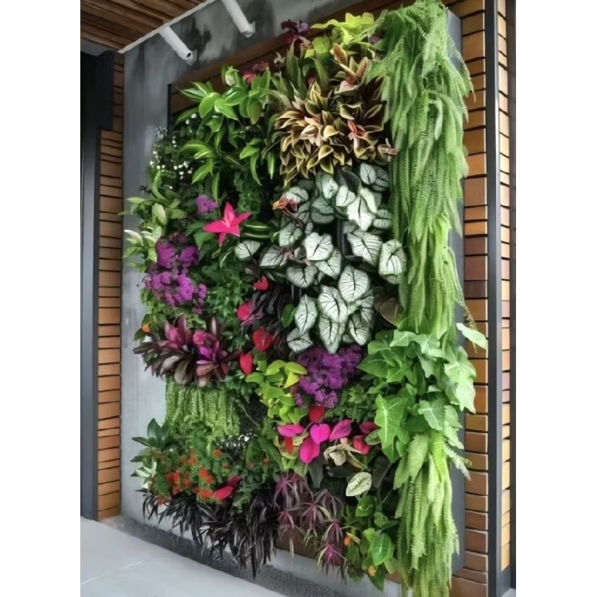 vertical artificial/ vertical garden/ taman indoor