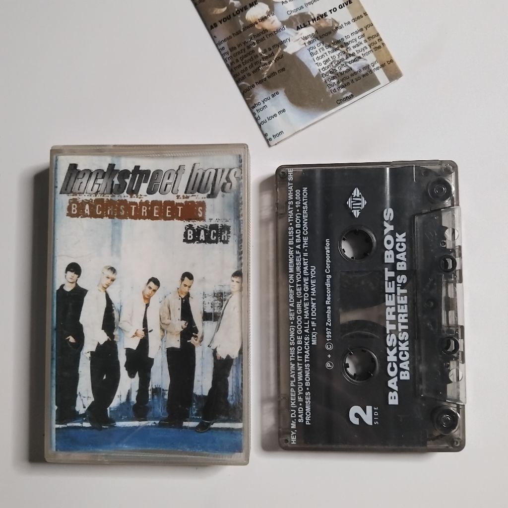 Kaset Pita Backstreet Boys / Backstreet's Back