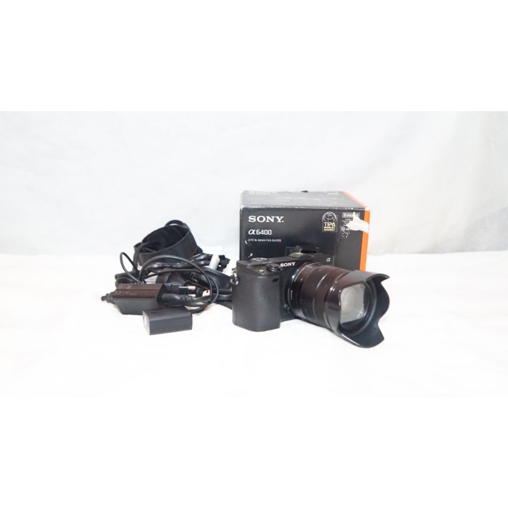 KAMERA SONY A6400 LENSA SONY 18-55 MM | SONY A6400 LENSA KIT 18-55 MM