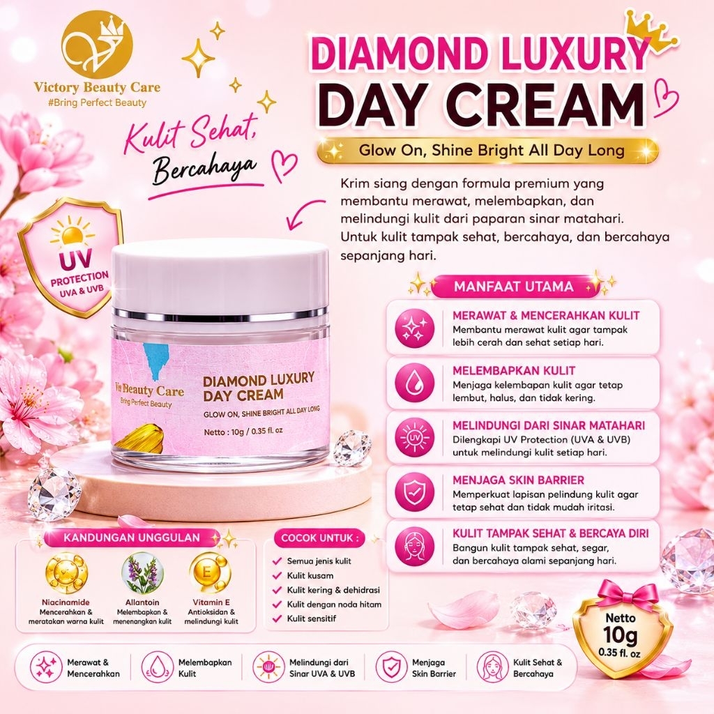 DIAMOND LUXURY DAY CREAM / BB CREAM / VBC / VICTORY BEAUTY CARE