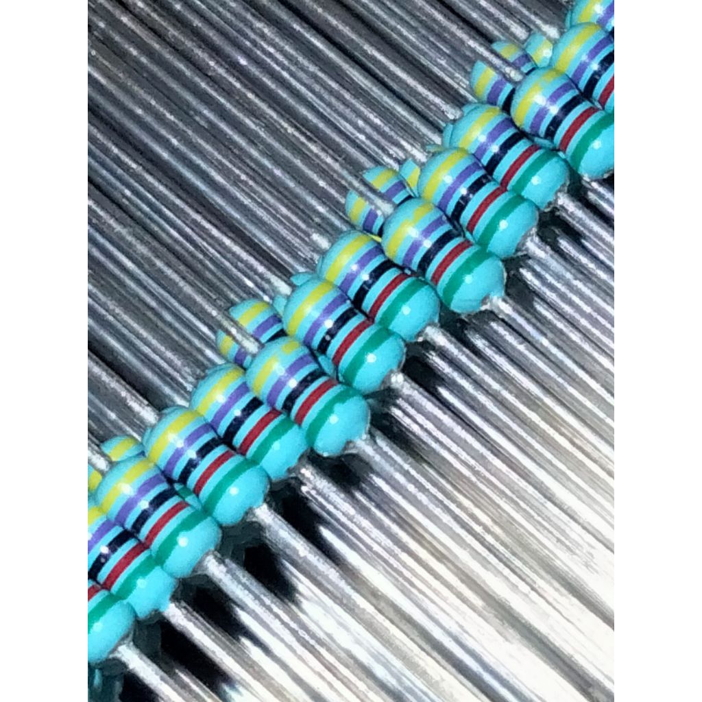 100pcs RESISTOR 47K 1/4W BODY 1/8W JAPAN