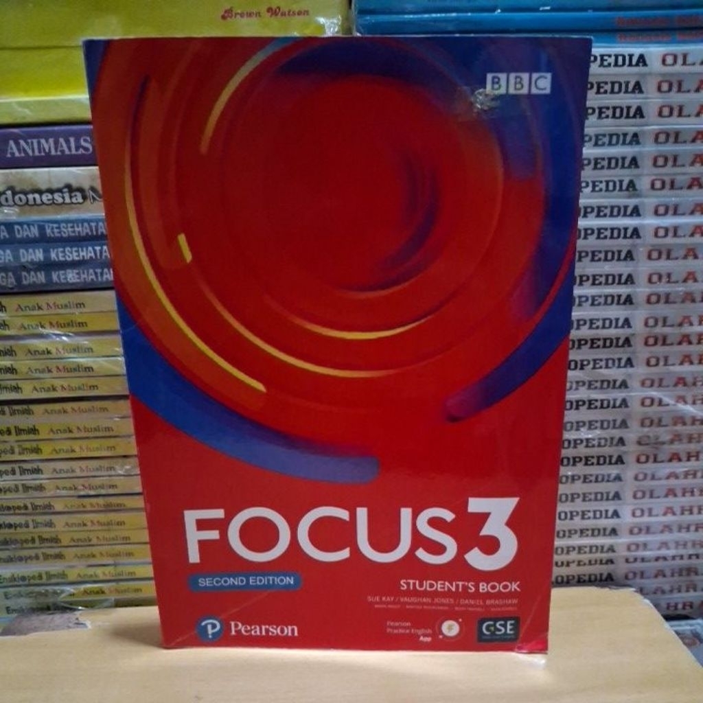 Buku Original FOKUS 3 STUDENT'S BOOK SECOND EDITION Pearson BBC