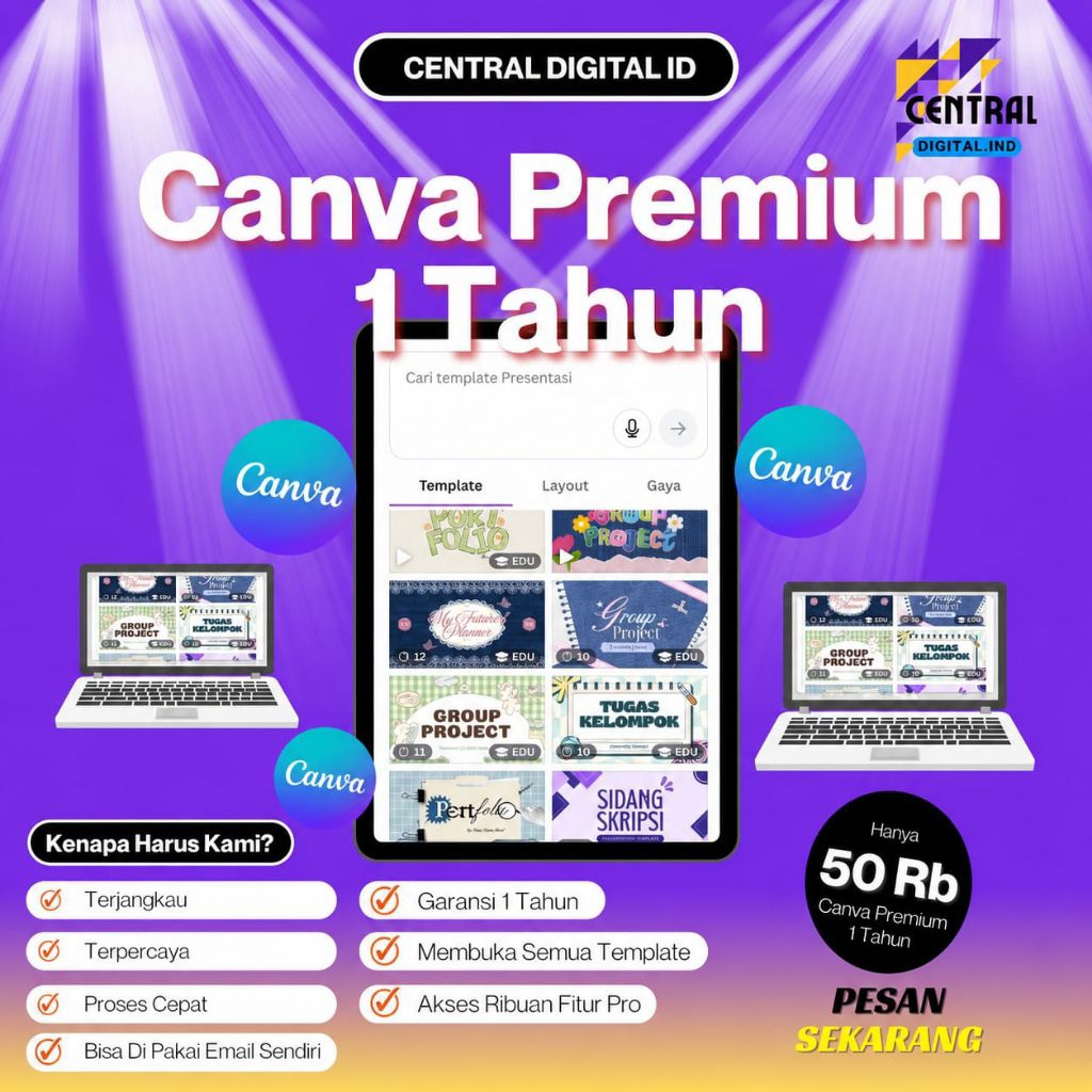10.000+ Template Canva Premium | Template Instagram Feed , Story , Poster , Konten Bisnis