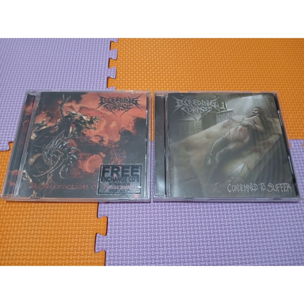 Cd paket Bleeding Corpse