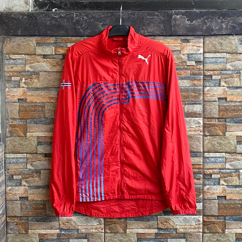 [Termurah] Puma Norway Olympics National Team Windbreaker Jacket